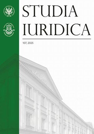 Studia Iuridica, nr 107 – ebook