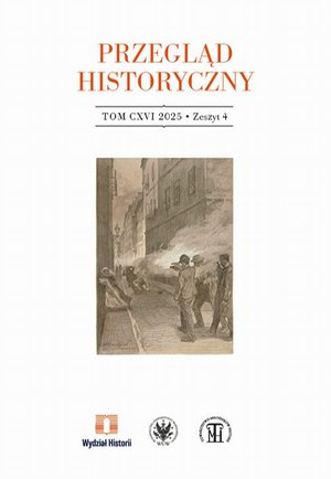 Przegląd Historyczny. Tom CXVI, 2025. Zeszyt 4 – ebook